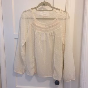 NWT - ModCloth Sheer Blouse